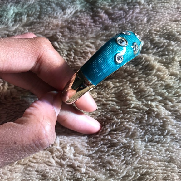 Turquoise Rhinestone Bracelet - Picture 3 of 5